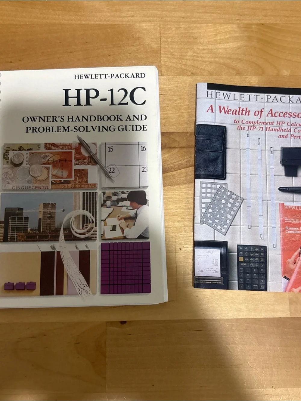HP-12C Programmable Financial RPN Calculator, Tested w/ Box, Manual and Inserts